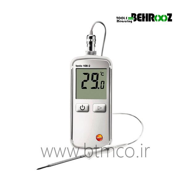 ترمومتر نفوذی دیجیتال مواد غذایی تستو TESTO 108